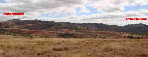 massifs de Ambohimalaza ,Ambohibeloma