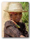 Galerie photos, portrait d'une paysanne de Ampefy (copyright madatana.com