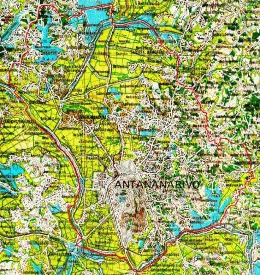 carte antananarivo